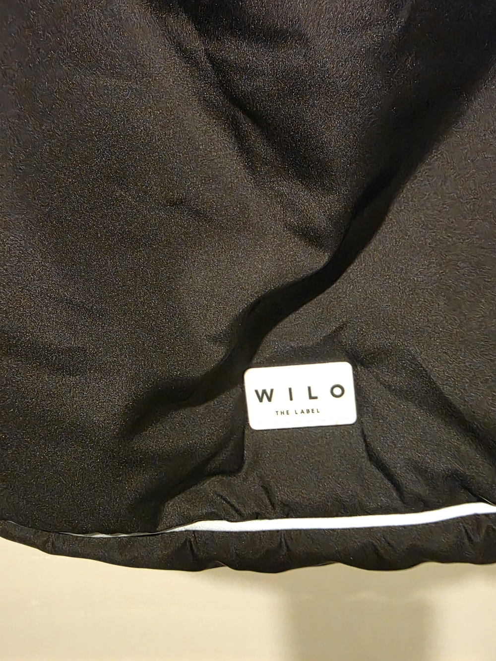 The Label Wilo Women's Black Skirt - Classic A-Line